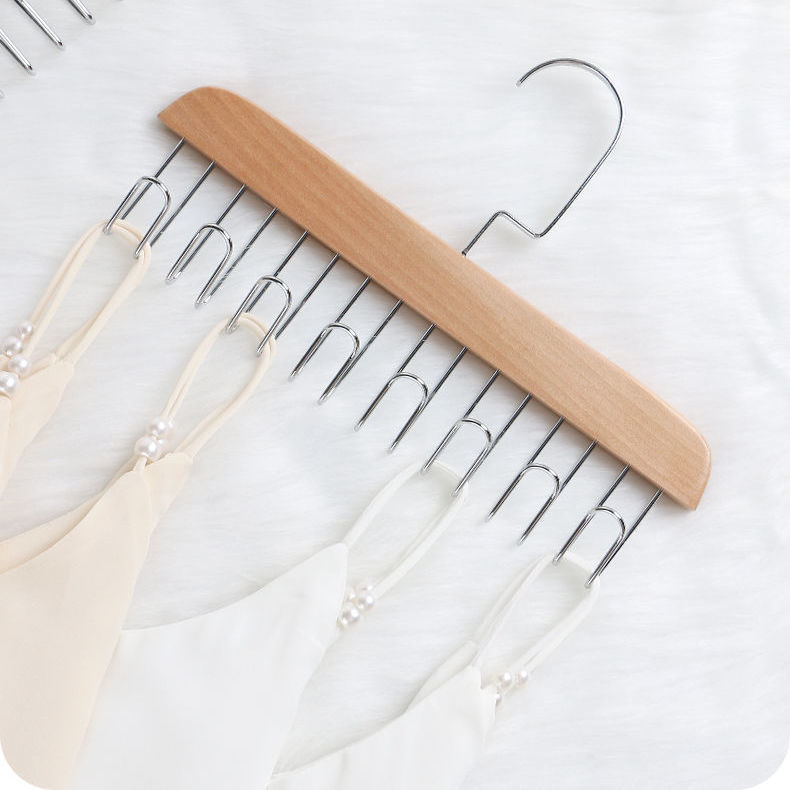 Tie Rack Belt Storage coat hanger couture Hooks camisole household wardrobe Bag Shelf