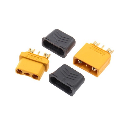 XT30U male and female plug with signal pin ICX301 model aircraft ESC power battery charging interface connector
