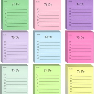 Spot supply of multi-color fluorescent paper convenient stickers sticky sticky stickers creative cross-border notes stickers plan book