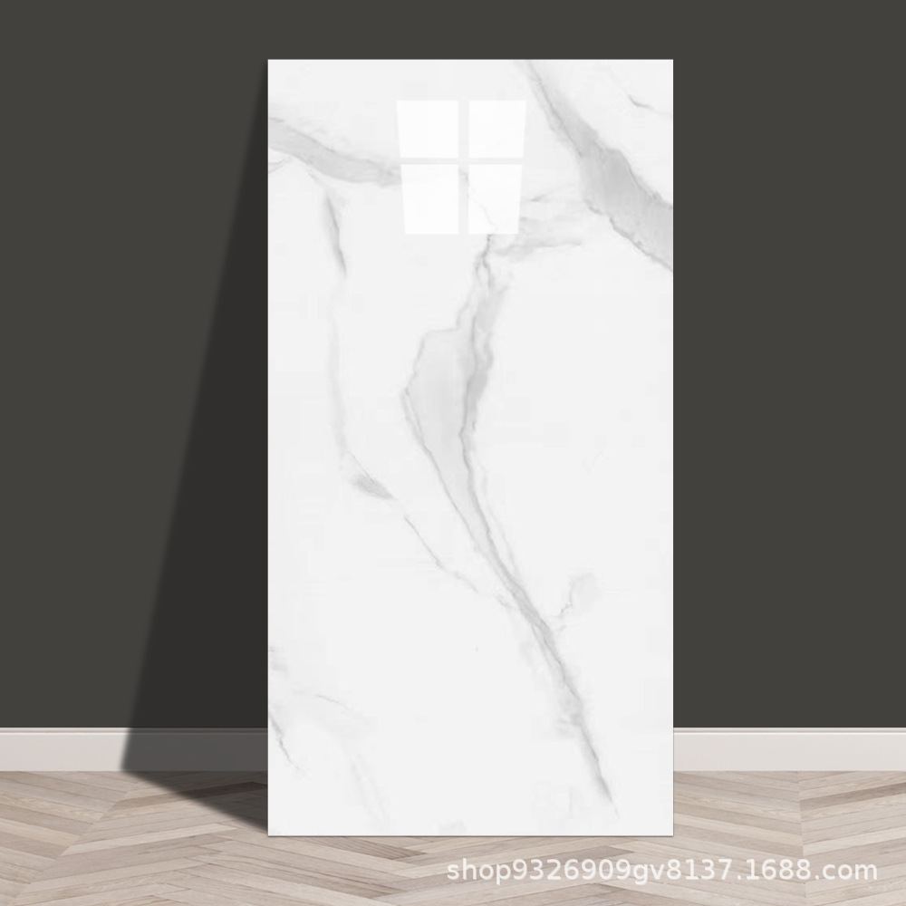 Autoadhesivo adhesivo de pared transfronterizo papel de pared de aluminio plástico imitación de azulejos adhesivo a prueba de agua a prueba de humedad papel de pared decorativo de fondo de baño