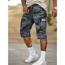 Z 30820 Camouflage Cargo Cropped Pants �Բʹ�װ�� ����