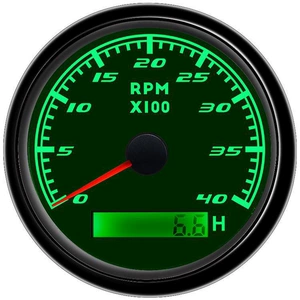 85mm Generator W-Type Engine Tachometer for Trucks, Yachts, Cars, Marine Instruments, and Automotive Tachometers