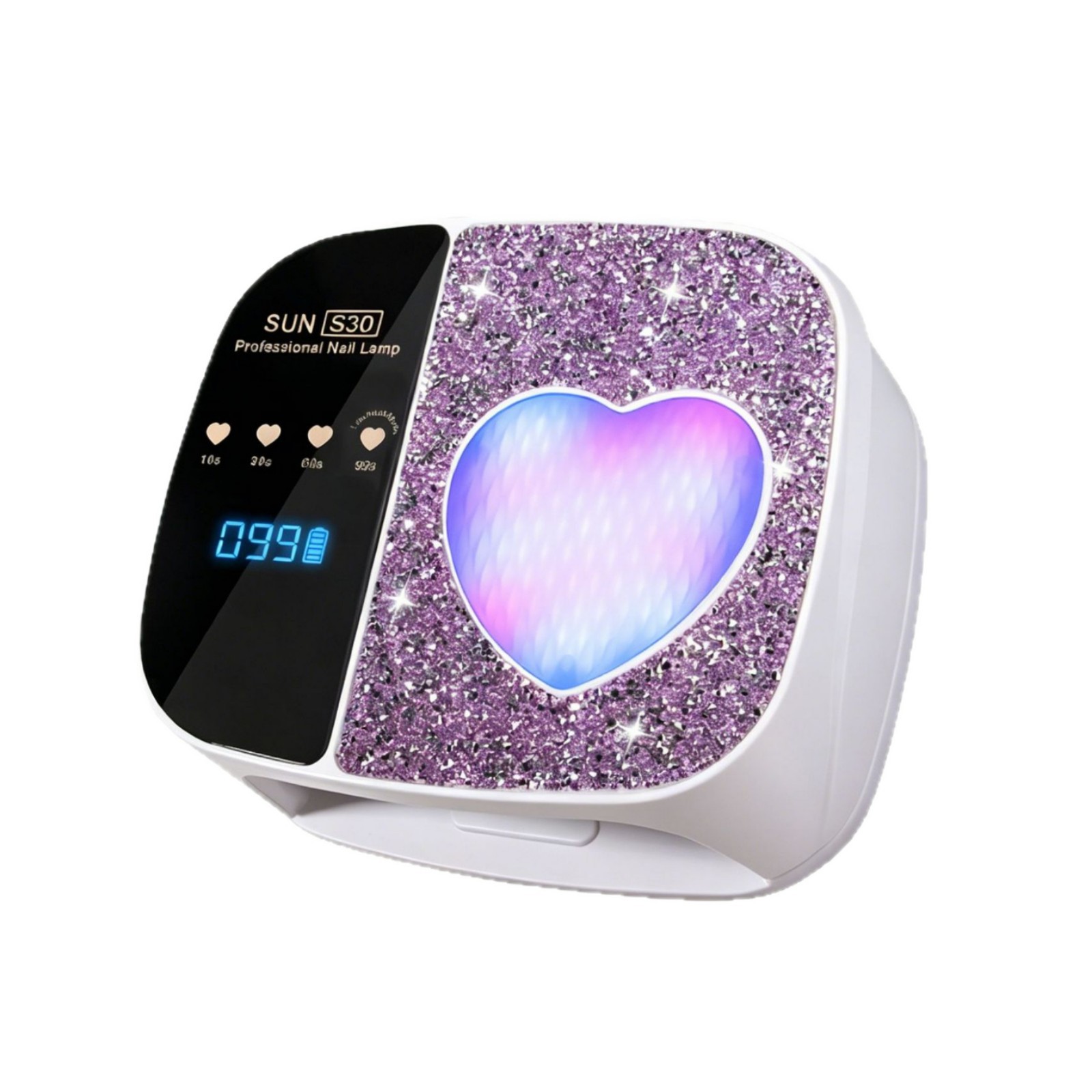 Lámpara de manicuras de almacenamiento S30 manicuras de alta potencia Lámpara de curado de uñas LED máquina de fototerapia inductiva Lámpara de curado de uñas