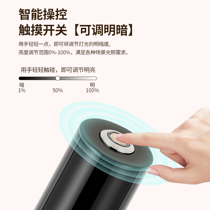 意大利设计师款升降触摸落地灯客厅高颜值沙发旁现代简约落地台灯|undefined