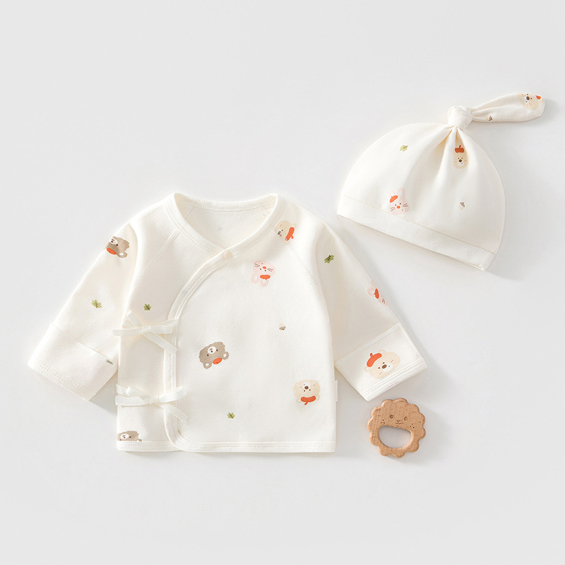 Spring and autumn fetal cap half back jacket-little koala rabbit / 52 yards