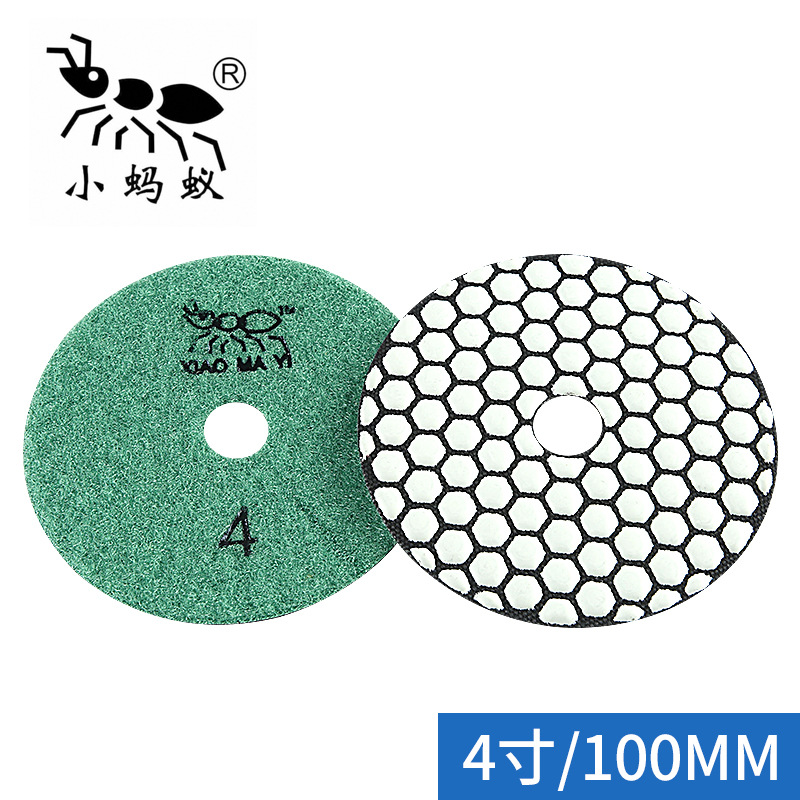 Pequeña hormiga mármol seco molienda pieza granito piedra pulido azulejo biselado recorte artefacto amoladora angular pieza de molienda