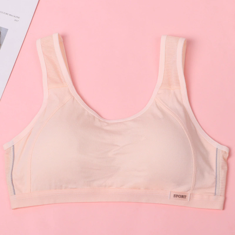Underwear от立黛美, дышащий беспроводной бюстгальтер, ударопрочный бюстгальтер для девушек-подростков