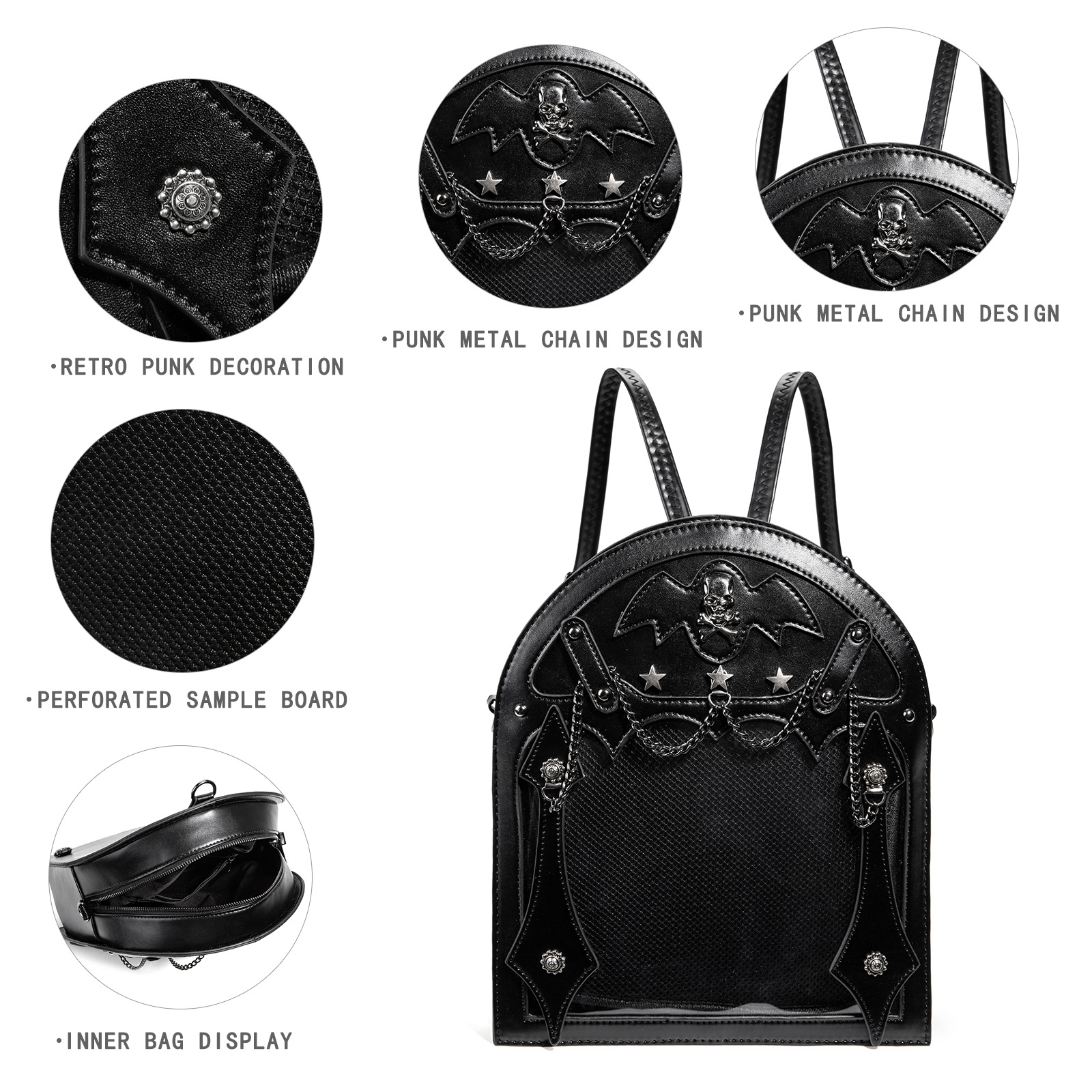(Cross-border trading), capacious backpack, storage system, Lolita style