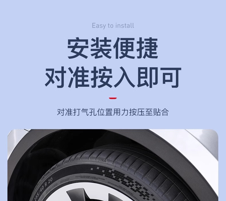 Suitable for Tesla Model Y Wheel Hub Cover 20inch Protective Cover Cyclone Wheel Rim Modification Accessories Black Other