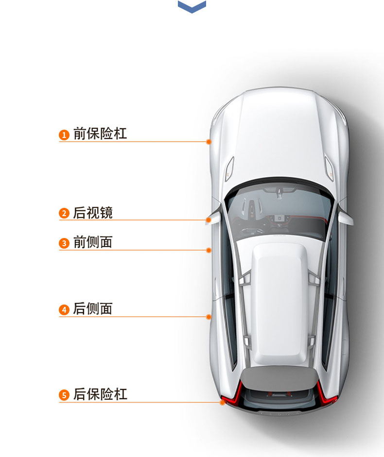 Suitable for BYD Seal 06DMi car rearview mirror glass rainproof film and anti-fog sticker 06