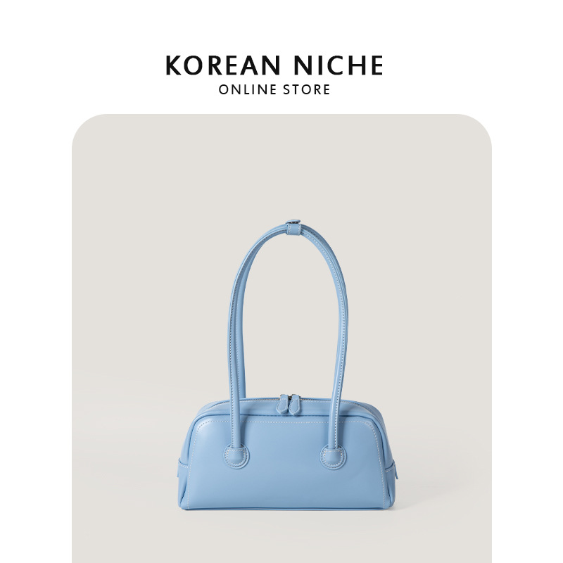 Jauna korejiešu versija, nišas dizains, augstas klases tekstūra, viena pleca, sieviešu ikdienas lietošanai, daudzpusīga, lielas ietilpības Bostonas soma_voghion.com