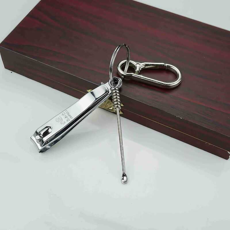 Large Household Nail Clippers, Keychain Ear Pick, Angled Nail Clipper Set, Complete Manicure and Nail Care Tools Large Household Nail Clippers, Keychain Ear Pick, Angled Nail Clipper Set, Complete Manicure and Nail Care Tools