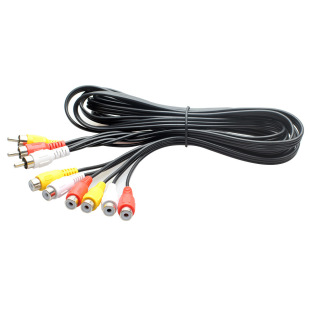 AV��һ�ֶ� 3rca���D6RCAĸ ɏ����3���D6ĸ RCAһ�϶�ҕ�l���~
