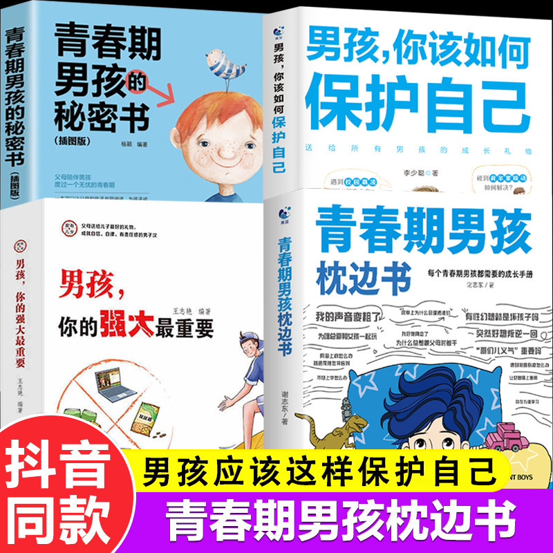 [full set of 4 volumes] basics of pillow books for boys