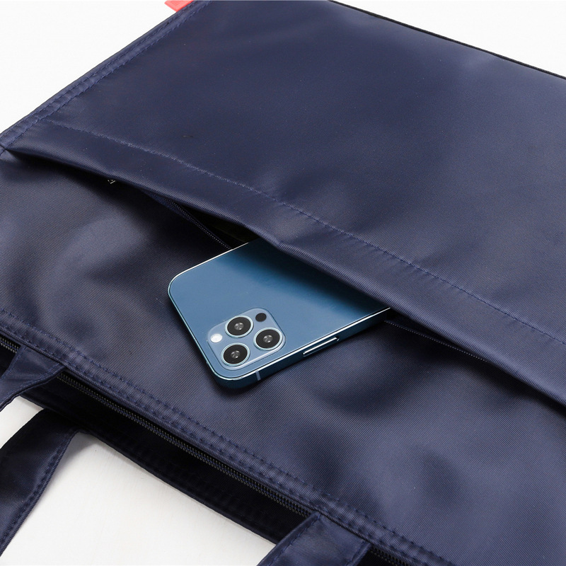 8027公文包拉链式文件包便携式手提文件袋办公会议记录资料袋