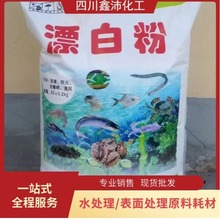 厂家直发高含量漂白粉杀菌水产养殖鱼塘畜牧果园宾馆水处理消毒