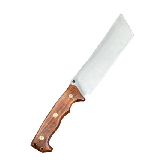 in stock High Hardness Straight Knife Open Path Survival Knife Integrated Keel Thickened Knife Body 8MM Chopper Outdoor Chopper
