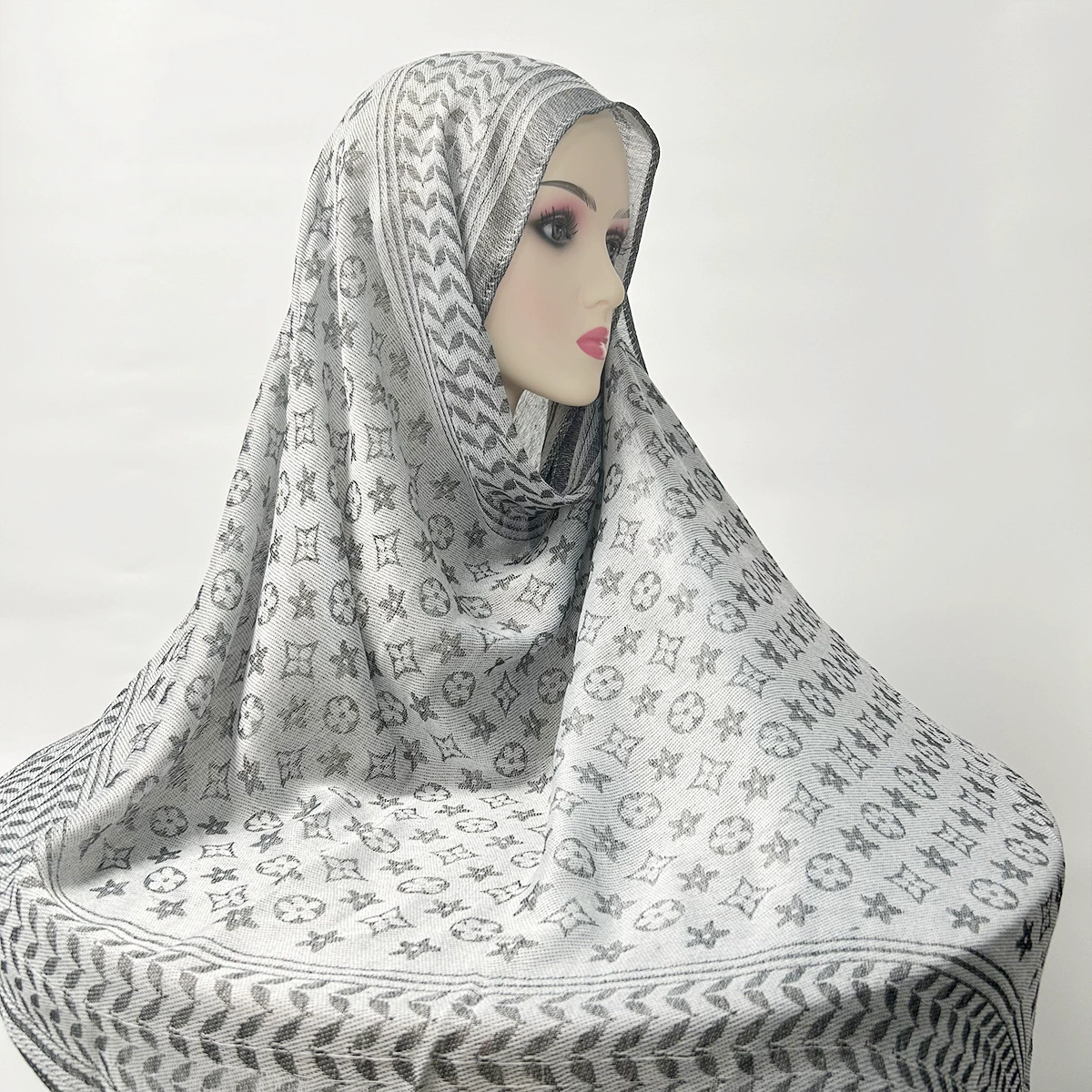 Arabic scarf, (Cross-border trading), flowered