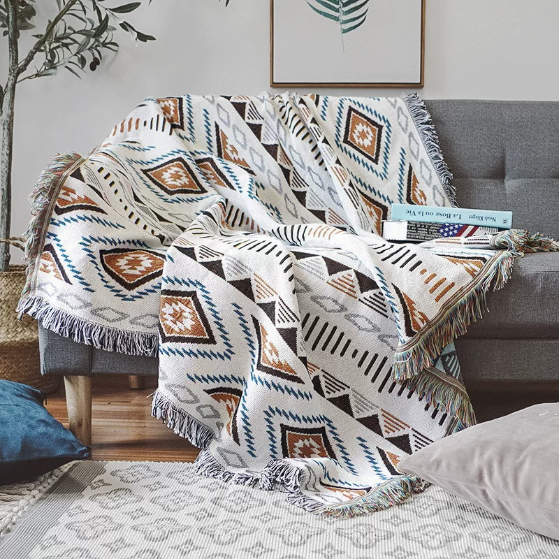 Retro non-slip universal ethnic sofa, ethnic style
