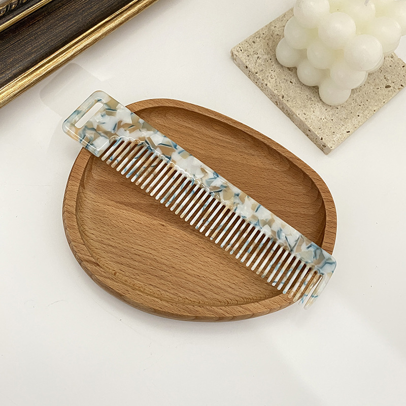 23g Weight Hair Combs Hair Accessories Type 1 Piece Quantity Holiday, Daily Occasion Acetic acid sheets Material Geometric Pattern Women's Gender Stoving Varnish Design Simple Style, Classic Style Style Women's Simple Style Classic Style Geometric Acetic Acid Sheets Stoving Varnish Hair Combs 2