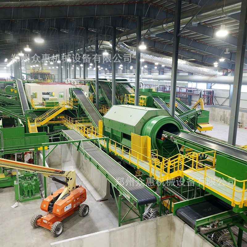 Оборудование для сортировки и обработки отходов Оборудование для сортировки и обработки отходов на электростанции