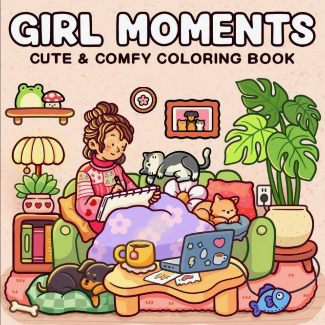 クロスボーダーAmazon独立ステーション大人と子供向けの塗り絵、落書き絵本|undefined