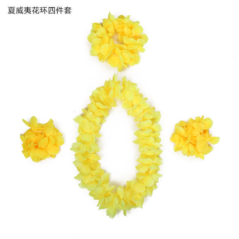 Fábrica al por mayor de hierba hawaiana falda cintura elástica niños adultos rendimiento vestir falda de hierba guirnalda sujetador