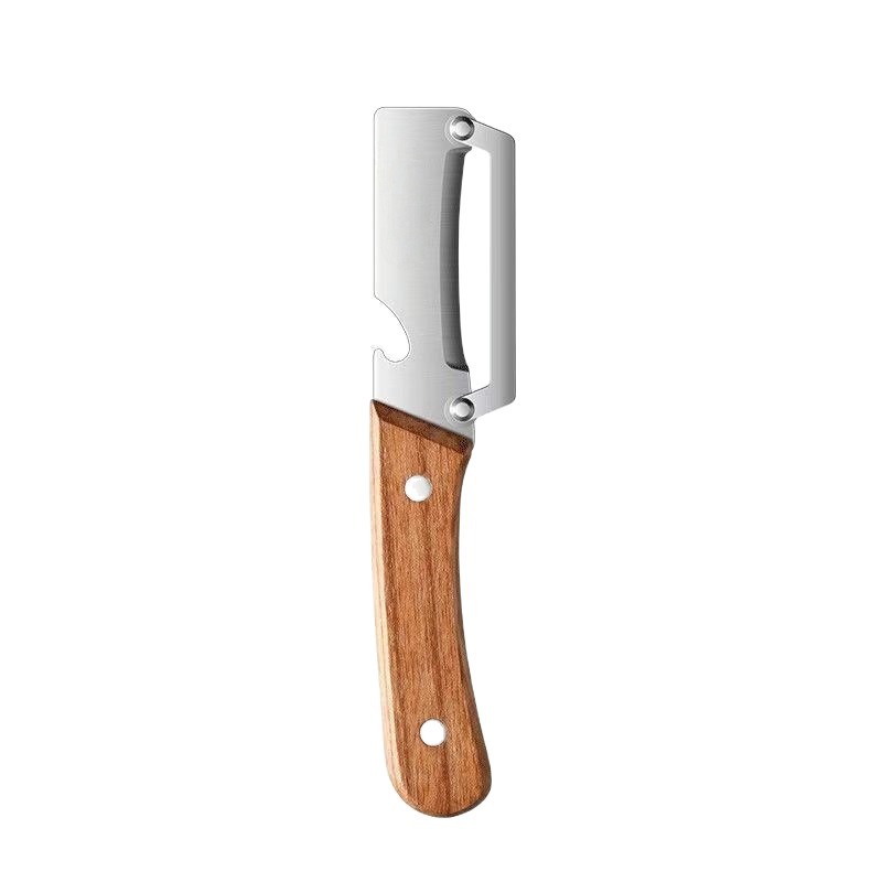 FCM de alta calidad multifuncional cuchillo de corte de frutas y verduras de cocina extra grueso acero inoxidable cortador de alambre puededz