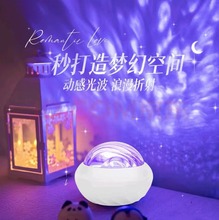 �羳����ѷ��̬ˮ���ƹⱱ����� led�߲ʷ�Χ��ת��������ҹ̨��