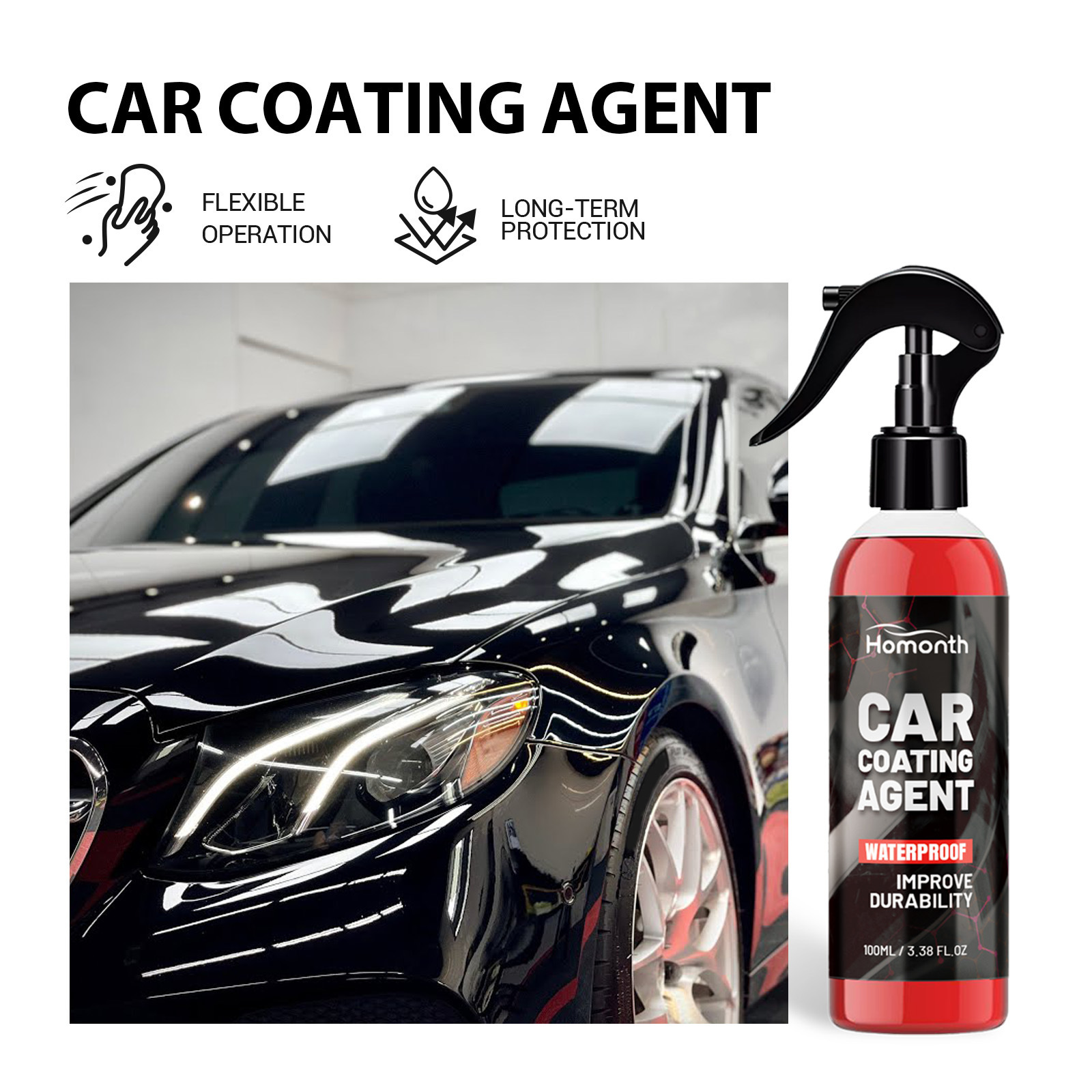Homonth Car Coating Usage
