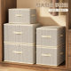 Non-woven Lock Pattern Zipper Box Storage Box Household Clothes Storage Box Wardrobe Storage Storage Box with Lid
