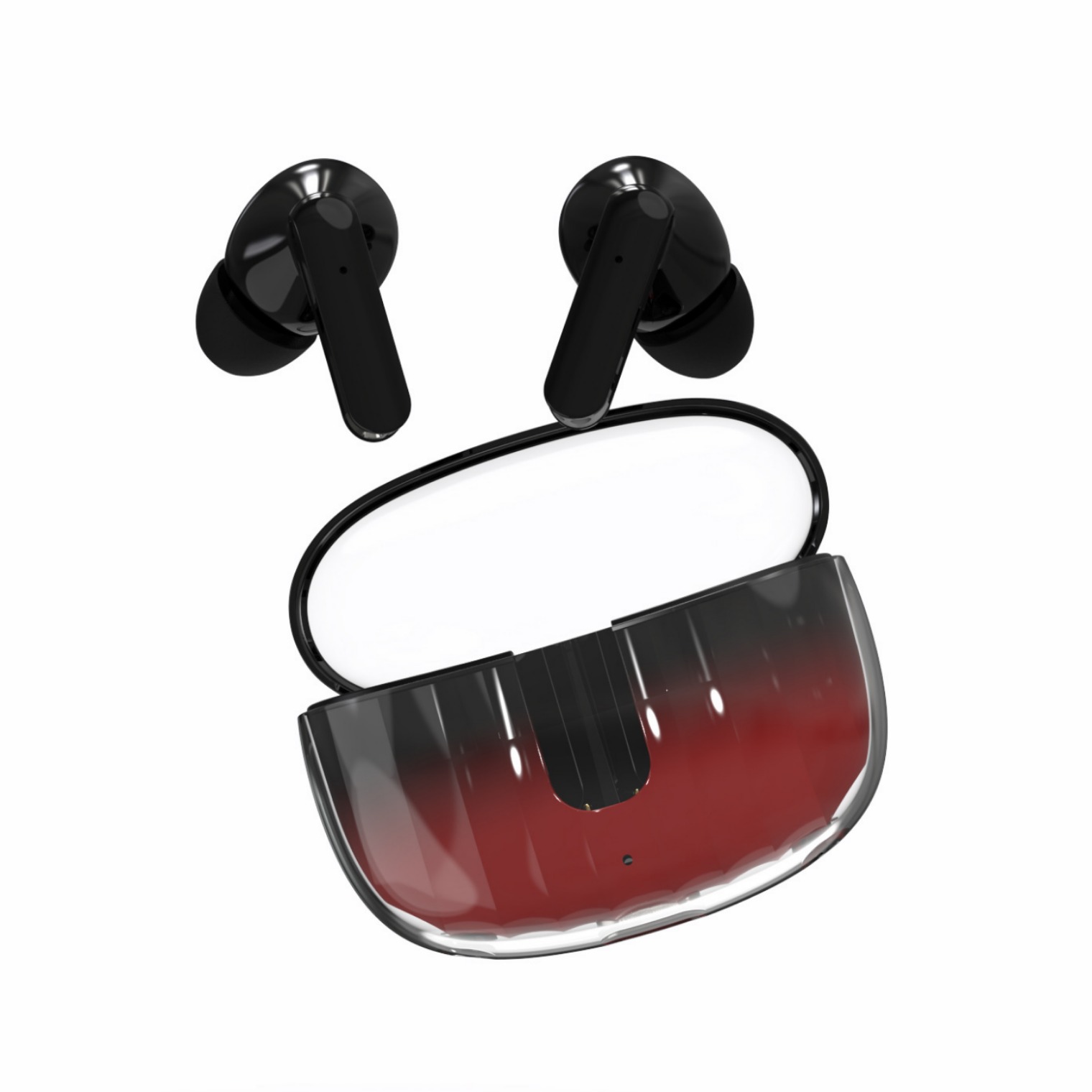 Nuevo modelo privado Y113 en la oreja TWS auricular Bluetooth inalámbrico ultra-larga resistencia gradiente color ENC auriculares de reducción de ruido