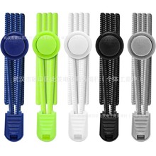 厂家直供懒人鞋带儿童安全免系鞋带扣 白点松紧弹力带 运动鞋带