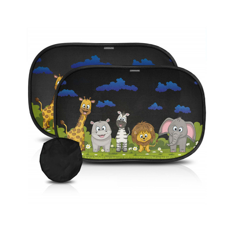 Electrostatic Side Shield Cartoon Sunshade and Heat Insulation Board, Electrostatic Adsorption Car Side Window Glass, Car Window Curtain for Privacy Protection Electrostatic Side Shield Cartoon Sunshade and Heat Insulation Board, Electrostatic Adsorption Car Side Window Glass, Car Window Curtain for Privacy Protection