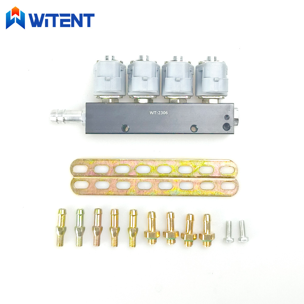 Car CNG Gas Natural Gas Oil to Gas Spray Rail LPG Injector Modification
