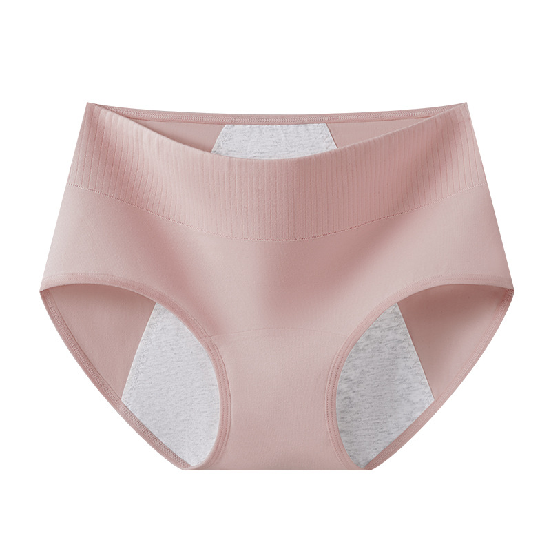 Calzoncillos de algodón de período menstrual 10A entrepierna antibacteriana entrepierna de algodón tía período menstrual ensanchamiento a prueba de fugas calzoncillos de mujer