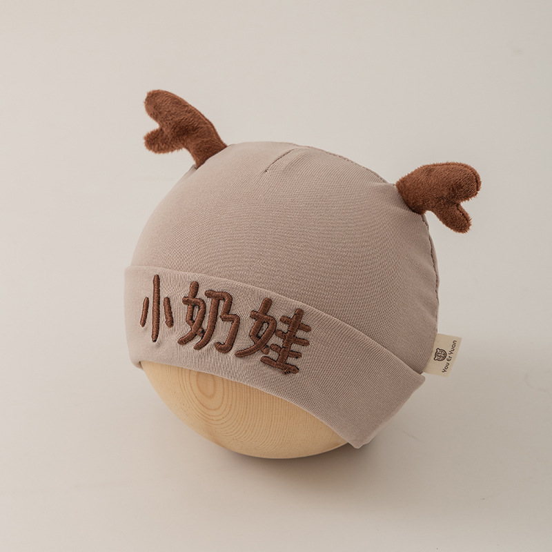 Sombrero coreano para recién nacidos primavera y otoño triángulo toallas de saliva set adorable bebé super lindo sombrero bebé sombrero