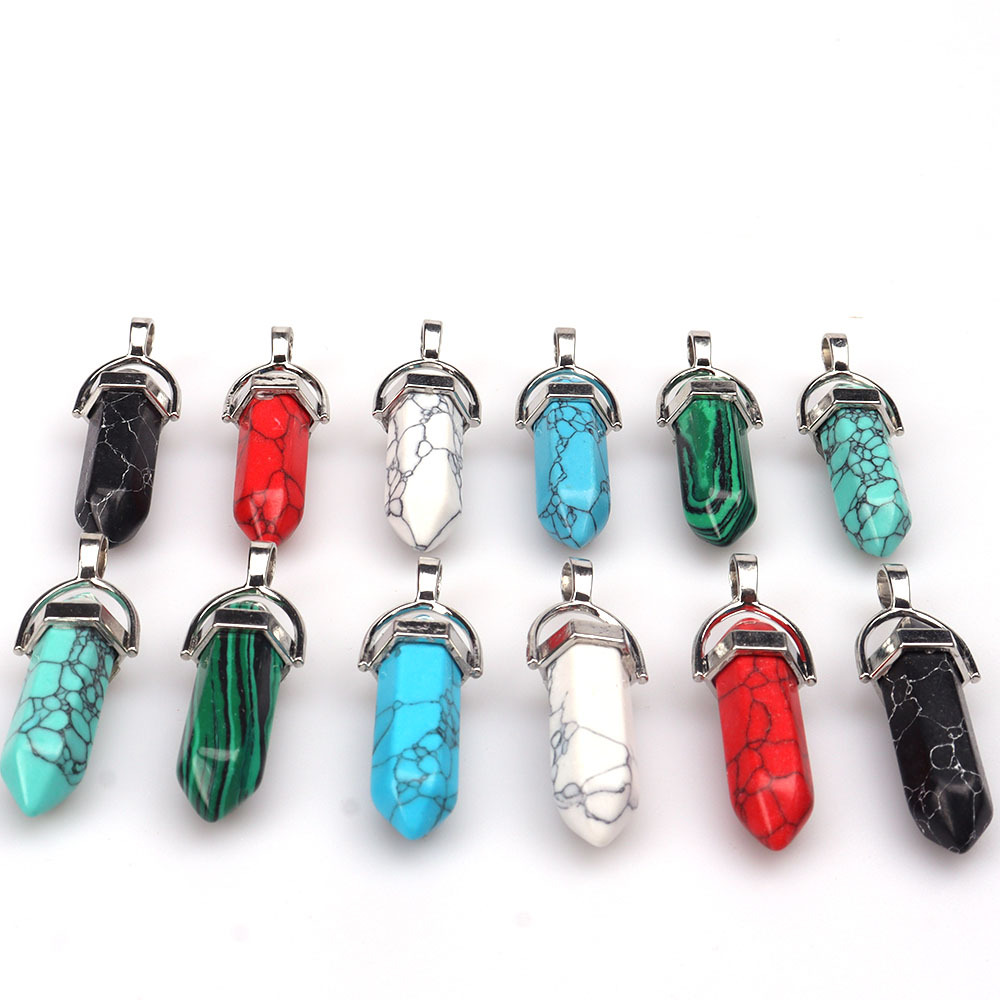 12g Weight Pendant, Rope Jewelry Making Type 8*32mm Jewelry Making Size DIY Jewelry Accessories Classification 1 Piece Quantity Crystal Material Hexagon prism Pattern Simple Style Style 1 Piece 8*32mm Crystal Hexagon Prism Pendant Rope 13