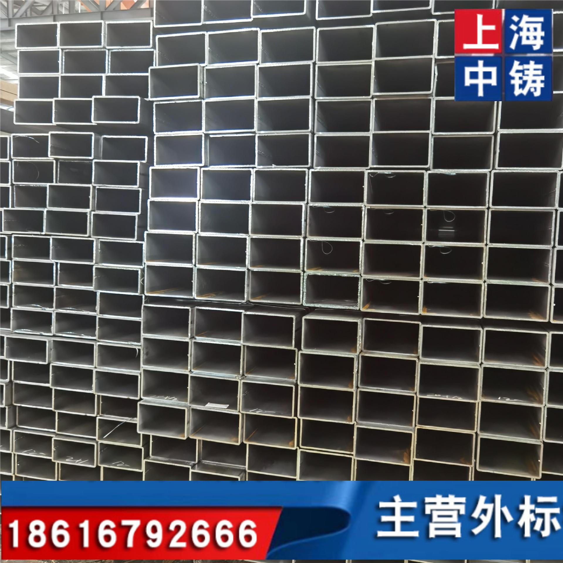 欧标矩形管400X200X14牌号S355JRH工厂直发可根据材质尺寸定扎