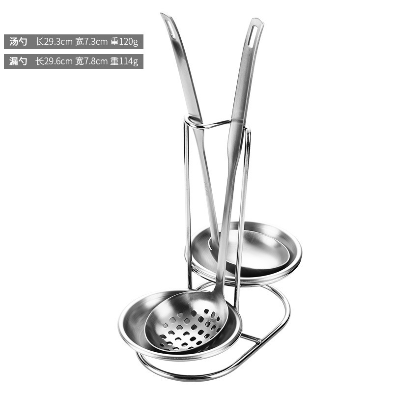 Colgando el conjunto de sopa de acero inoxidable para comer sopa de acero inoxidable