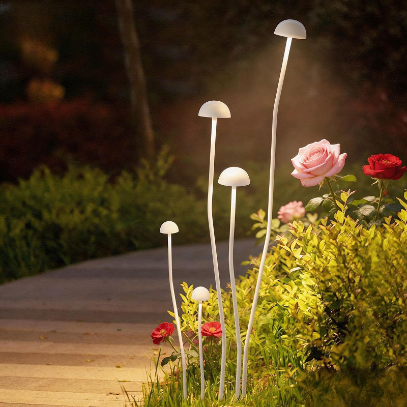 Mushroom Lawn Lamp Outdoor Waterproof Plug-In Electric Model 220V Park Garden Villa Ambiance Courtyard Landscape Light Mushroom Lawn Lamp Outdoor Waterproof Plug-In Electric Model 220V Park Garden Villa Ambiance Courtyard Landscape Light