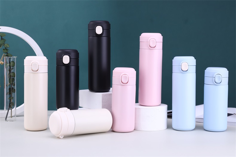 Smart Insulated Water Bottle With Temperature Display Stainless_voghion.com