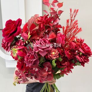 Big red red show wind explosion simulation flower Hydrangea lily of the valley of the valley of the valley of the valley peony rose swallow poppy