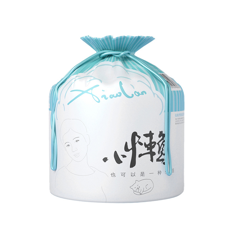 Desechable de algodón absorbente extraíble engrosada toalla de cara toalla de algodón suave toalla de limpieza de la cara limpieza de algodón húmedo y seco de doble uso