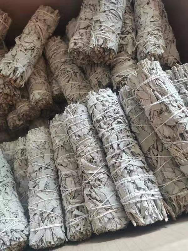 White Sage Cedar Blue Sage Abalone Shell Aromatherapy Stick Set Purifying Meditation Yoga Aromatherapy Line Aromatherapy