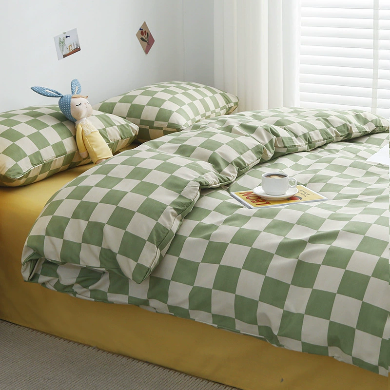 4-Piece Duvet Cover Bedding Set, Multi-Pattern Options, Multiple Sizes (1.2–2.5 m)