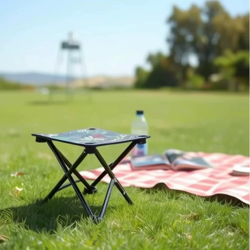 Складной стул для кемпинга, набор для отдыха на природе, стол-ролл, регулируемый стул для пикника, рыбалки и торговли