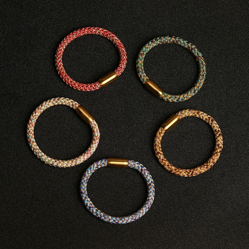 Brand new five elements dragon scale ручная паутина из драконьей чешуи, золотой дерево вода огонь земля, браслеты для мужчин и женщин, благословение удачи и здоровья, гармония