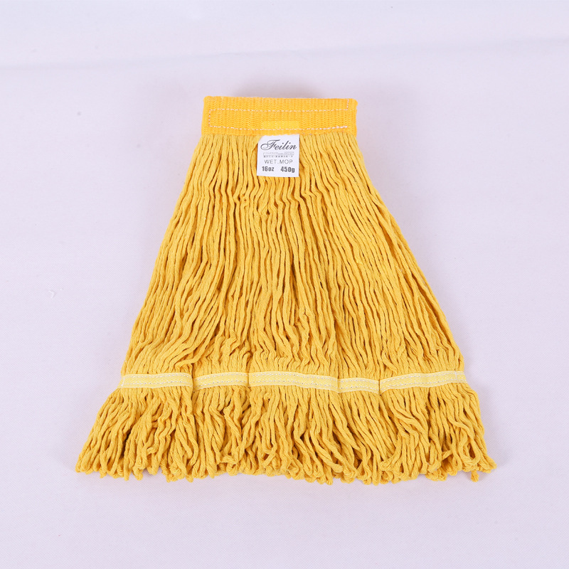 노란색 걸레 헤드