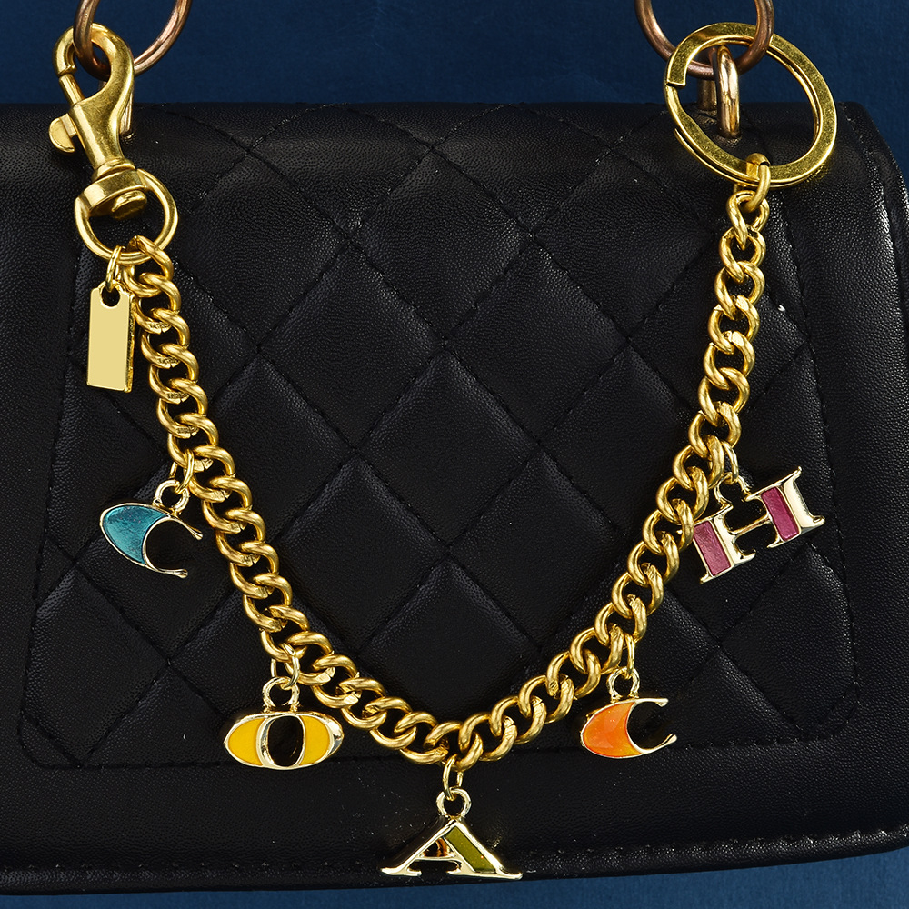 Nuevo estilo transfronterizo europeo y americano venta caliente dinosaurio amor concha cereza herradura fresa manzana bolso de cadena colgante bolso de mensajero mujer